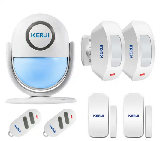 KERUI Motion Detector Host - WP7 WIFI Home Security Alarm System with Sensors