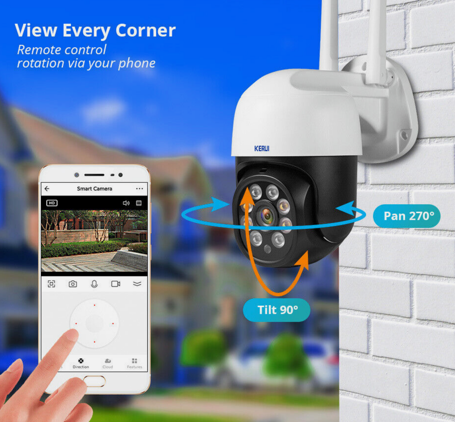 Tuya 1080P IP Camera WIFI Outdoor CCTV